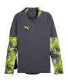 PUMA individualCUP 1/4 Zip Sweatshirt Grau F08 - grau