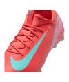 Nike Jr Air Zoom Mercurial Vapor XVI Academy MG Mad Energy Kids Rot F800 - rot