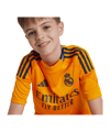 adidas Real Madrid Trikot Set Away 2024/2025 Kids Orange - orange