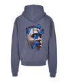 Mister Tee Le Papilloversized Hoody Blau - blau