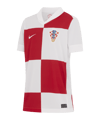 Nike Kroatien Trikot Home EM 2024 Kids Weiss Rot  Weiss F100 - weiss