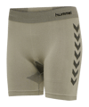 Hummel hmlFIRST Seamless Short Damen Grün F2931 - gruen