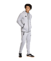 adidas Tiro Travel Hoody Grau - grau