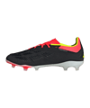 adidas Predator Elite FG Solar Energy Kids Schwarz Weiss Rot - schwarz