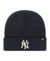 '47 Brand MLB New York Yankees Raised '47 CUFF KNIT Beanie Blau - blau