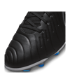 Nike Tiempo Legend X Pro FG Shadow Schwarz Silber Blau F040 - schwarz