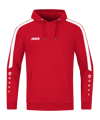 JAKO Power Hoody Kids Rot Weiss F100