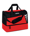 Erima Six Wings Sporttasche mit Bodenfach Gr.M Rot - rot