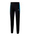 Erima Six Wings Worker Hose Damen Schwarz Hellblau - schwarz