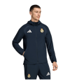 adidas Real Madrid Tiro Travel Windjacke Blau - blau