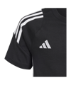 adidas Tiro 24 T-Shirt Kids Schwarz Weiss - schwarz