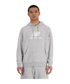 New Balance Essentials Logo French Terry Hoody - blau