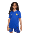 Nike Frankreich Trikot Home EM 2024 Kids Blau F452 - blau