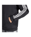 adidas Essentials 3-Stripes French Terry Hoody Schwarz - schwarz