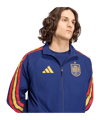 adidas RFEF Spanien Anthem Jacke Blau - blau