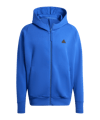 adidas Z.N.E. Premium Full-Zip Hooded Track Jacket Blue