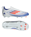 adidas F50 League LL FG/MG Advancement Kids Weiss Rot