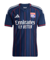 adidas Olympique Lyon Trikot Away 2025/2026 Blau - blau