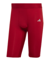 adidas Techfit Aeroready Tight Short Rot - rot