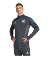 adidas Olympique Lyon Competition Sweatshirt Grau Training To Grey - grau