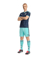 adidas DFB Deutschland Short Away WM 2026 Türkis - tuerkis