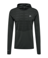 Newline Cambridge Seamless Hoody Schwarz F2001 - schwarz
