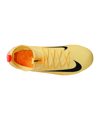 Nike Jr Air Zoom Mercurial Vapor XVI Academy FG/MG Mbappe Signature Kids Orange Blau F800 - orange