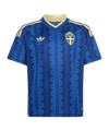 adidas SvFF Schweden Trikot Away WM 2026 Kids Blau - blau