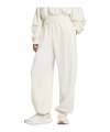 adidas Soft Lux Jogginghose Damen Weiß - weiss