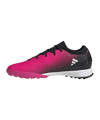 adidas X Speedportal.3 TF Own Your Football Pink Schwarz Weiss - lila