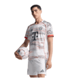 adidas FC Bayern München Authentic Trikot Away 2025/2026 Weiß - weiss