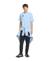 adidas Tiro Travel T-Shirt Blau - blau