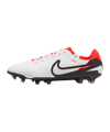 Nike Tiempo Legend X Pro FG Ready Weiss Schwarz Rot F100 - weiss