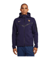 Nike Frankreich Tech Fleece Kapuzenjacke EM 2024 Blau F498 - blau