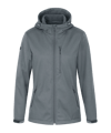 JAKO Premium Softshelljacke Damen Grau F840