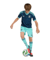 adidas DFB Deutschland Trikot Away WM 2026 Kids Blau - blau