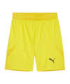 PUMA teamFINAL Short Gelb Schwarz Gelb F07 - gelb