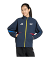 adidas FC Arsenal London Anthem Jacke Kids Blau - blau