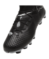 PUMA FUTURE 7 Pro FG/AG Eclipse Jr Kids Schwarz Silber F02 - schwarz