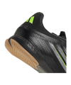 adidas F50 League IN Electric Stealth Schwarz - schwarz