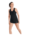 Nike Stock Tight Short Damen Schwarz F010 - schwarz