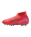 Nike Jr Air Zoom Mercurial Superfly X Academy AG Mad Energy Kids Rot F800 - rot