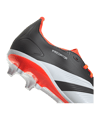 adidas Predator League FG Solar Energy Schwarz Weiss Rot - schwarz