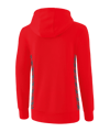 Erima Team Essential Hoody Damen Rot Grau - rot