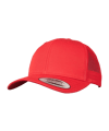 Flexfit Merch Retro Trucker Mütze Rot