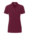 Jako Organic Polo Shirt Damen Braun F130