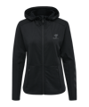 Hummel Selby Zip Hoodie Damen Schwarz F2001 - schwarz