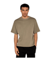 Urban Classic Heavy Washed Boxy T-Shirt Grün - gruen