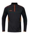 JAKO Challenge Ziptop Schwarz Orange F807