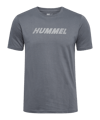 Hummel Elemental Logo Cotton T-Shirt Grau F2864 - grau
